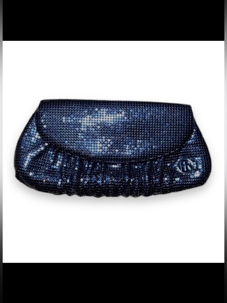 Felix Rey Y2k Metallic Clutch